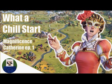 No Joke, This is my best game yet! Magnificent Start!  Civ 6 Mag. Catherine Let's Play ep 1.