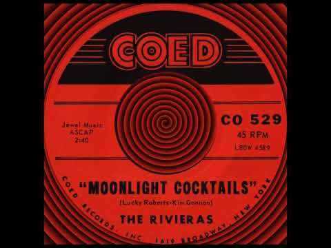 MOONLIGHT COCKTAILS, The Rivieras, COED# 529  1960