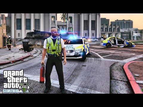 GTA 5 MODS LSPDFR 1082 - BRITISH PATROL!!! (GTA 5 REAL LIFE PC MOD)