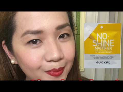 Quick FX No Shine Mattifier - First Impression + Wear Test | Review
