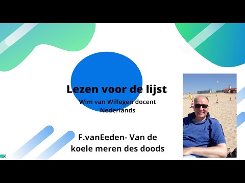 F. Van Eeden - Van de koele meren des doods 1900