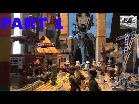 Lego Stopmotion Battle on Jedha PART 1