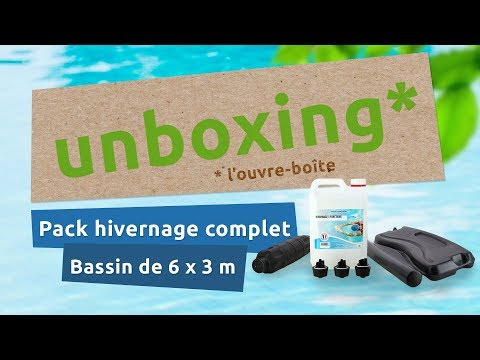 Découvrez l'unboxing du pack hivernage complet 6m x 3m de Centrocom