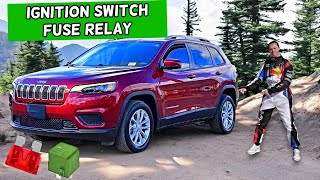 Jeep Cherokee Ignition Switch Ignition Switch Module Fuse Relay Location Replacement 2014 2023