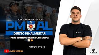 PMAL: Direito Penal Militar em questões: Treine com foco total na CEBRASPE! ⚖️📝🔥