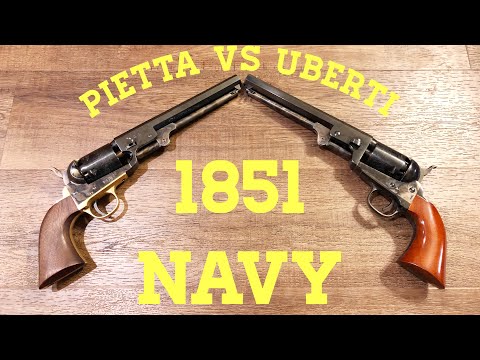 Pietta Deluxe Engraved 1851 Navy Revolver in .44 Caliber: Honest Review