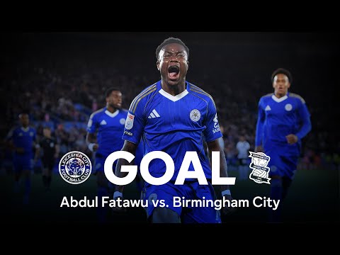GOAL | Abdul Fatawu | Leicester City 2-0 Birmingham City | Sky Bet Championship 2025/26