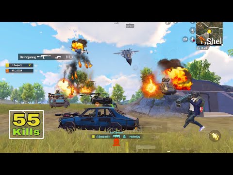 30+25 Kills🔥Base AMBUSH facing Campers BGMI payload mode Chaos💥