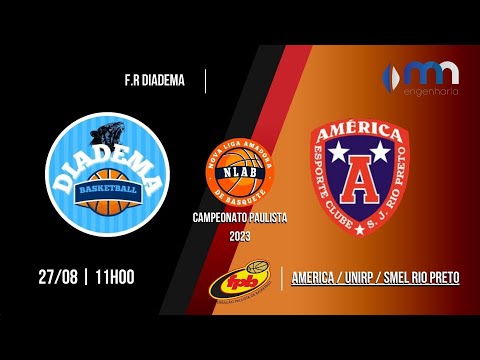 F.R DIADEMA X AMERICA / UNIRP / SMEL RIO PRETO | PAULISTA 1A. DIVISÃO BASQUETE