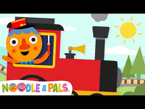 I'm A Little Train | 🚂 Choo Choo! Sing Along & Learn Parts Of A Train | Noodle & Pals!