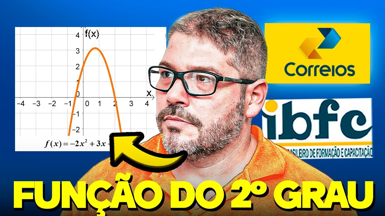 Como Estudar Função do 2° Grau para o Concurso dos Correios 2024