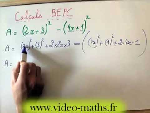 Comment développer avec les identités remarquables !