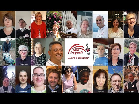 Coro Tre Ponti "a distanza" #noirestiamoacasa - O mia bela madunina (Blues4People version)