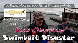 HVBA Champlain Practice 9 Draw Glide Bait DISASATER 💥