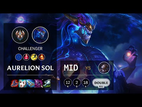 Aurelion Sol Mid vs Orianna - EUW Challenger Patch 10.16