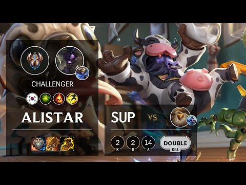 Alistar Support vs Bard - KR Challenger Patch 10.19