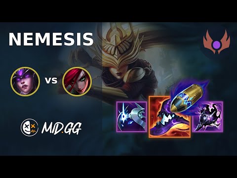MID.GG: [ Nemesis ] Syndra MID vs Katarina | EUW MASTER | LOL Season 2024
