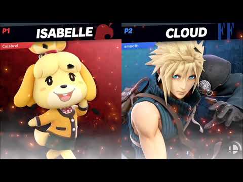 Calabrel (Isabelle) vs Smooth (Cloud) 2 - Smash Ultimate 8.0.0