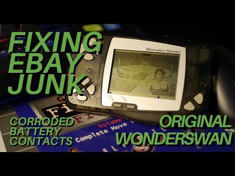 Fixing Ebay Junk - Original WonderSwan