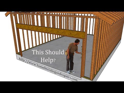 image-What is the rough opening for a 9 ft garage door?