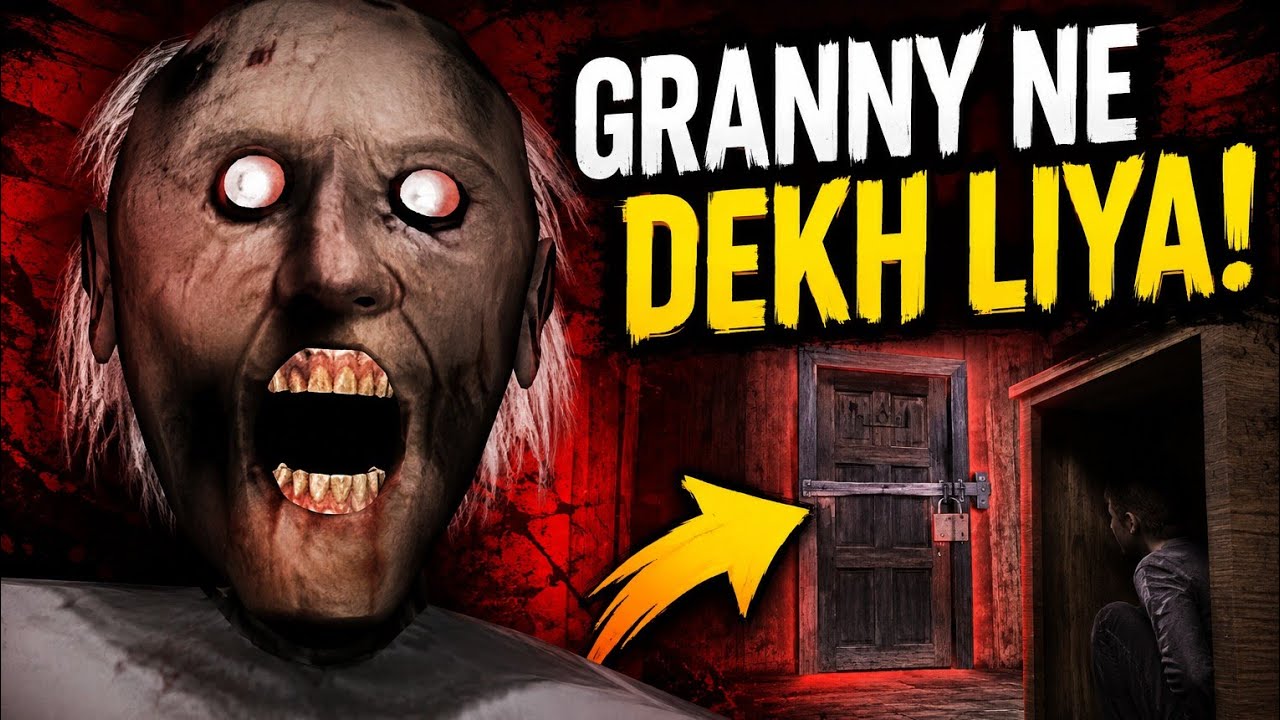 Granny ka Hot Air Balloon Leke Bhag Gaya | grandpa granny game definition hindi granny game video
