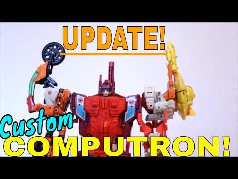 UPDATE - Custom Transformers Combiner Wars Computron - GotBot True Review NUMBER 150