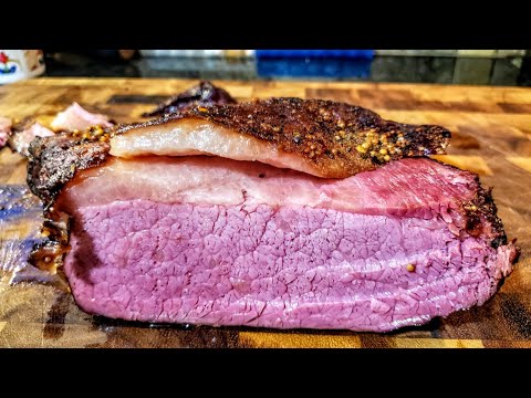 Smoked Corned Beef Brisket | Pastrami | BBQ Cabbage |...