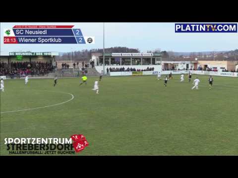 11.03.17 SC Neusiedl - Wiener Sportklub - Highlight  (1. Halbzeit / 28:17) am 11.03.2017 17:35