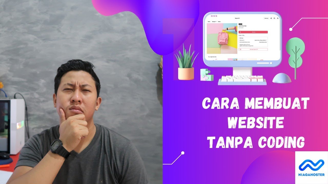 Cara membuat website tanpa coding