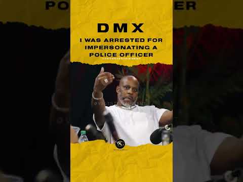 #dmx I was arrested for impersonating a police officer. 🎥 @DrinkChamps