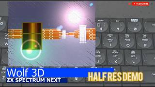 ZX Spectrum NEXT -=Wolf 3D=- Half Res Demo