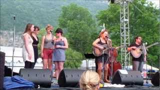 Sara Watkins &amp; Della Mae at DelFest 5.27.2012 #16 Take Up Your Spade