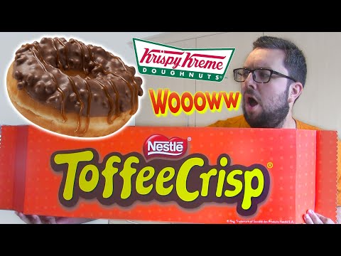 Krispy Kreme Toffee Crisp Doughnut Review