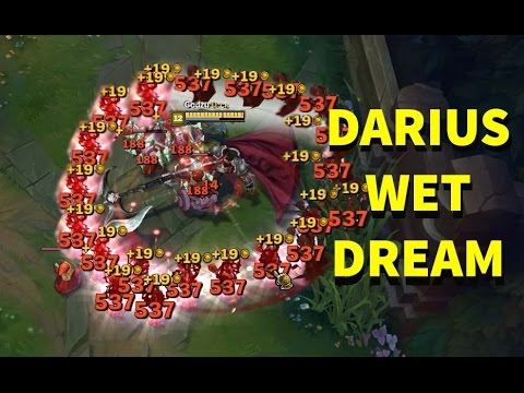 FULL AD DARIUS!! INSANE DAMAGE + 1500 TRUE DAMAGE! [ League of Legends ]