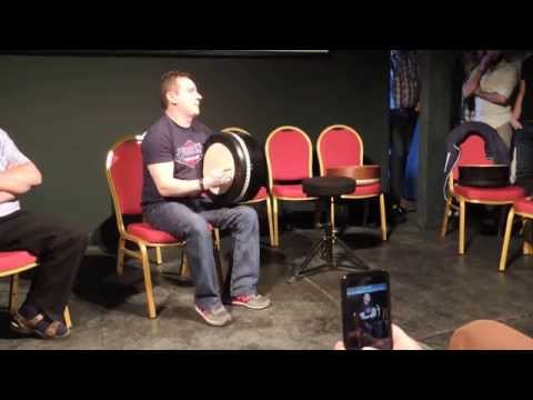 John Joe Kelly (bodhran solo), Teacher's recital - Craiceann Bodhrán Festival 2015