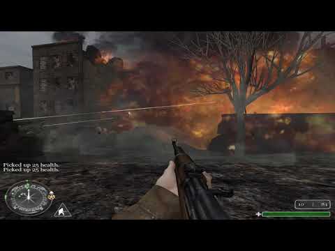 Call of Duty United Offensive Gameplay Walkthrough Part 10 - Soviet Campaign - Kharkov