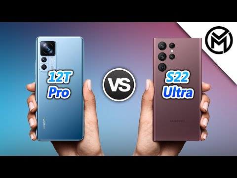 Xiaomi 12T Pro vs Samsung Galaxy S22 Ultra