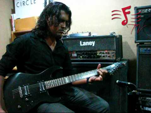 ESP Guitars - LTD M10 Demo by Pradeep (Infernal Wrath) #LaneyAmps #PlayReal