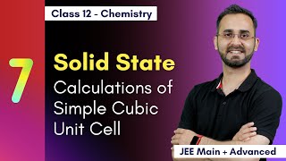 Calculations of Simple Cubic Unit Cell