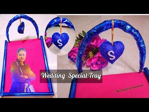 Multi Purpose Decorative Tray For Wedding by Ritwika/Bengali Wedding 2023/Chhab Tray Making At Home