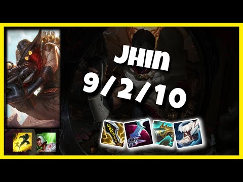 Jhin vs Ezreal OCE Challenger BOT (9/2/10) Gameplay Replay - Patch 10.24