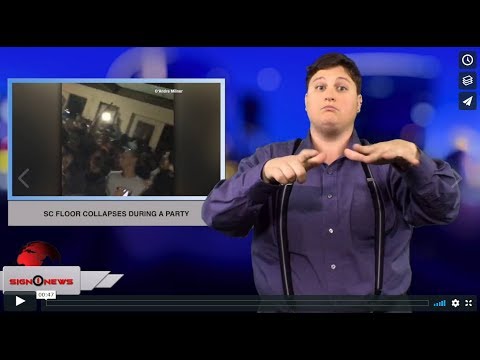 SC floor collapses during a party (10.21.18)