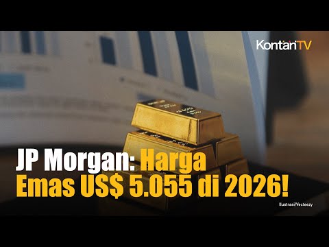 JP Morgan Prediksi Harga Emas Tembus 5.055 Dollar AS pada Akhir 2026