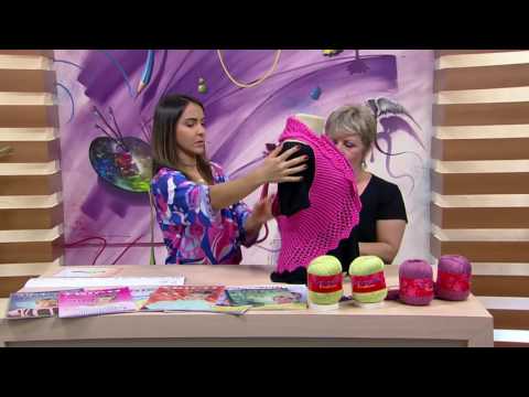 Mulher.com - 15/10/2016 - Colete em tricô - Vitória Quintal PT2