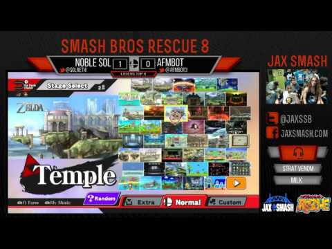 SBRVIII - Noble | Sol(Little Mac) Vs. Afmbot(DK,DDD) WiiU Singles LQ