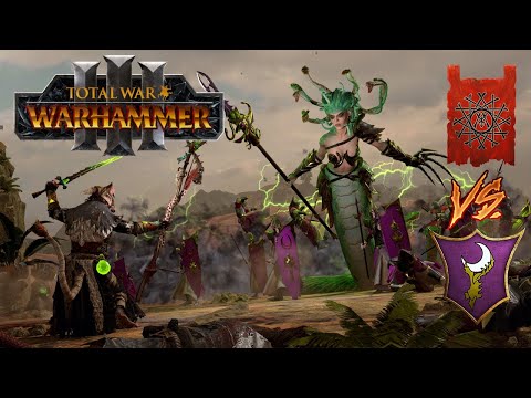 THE MEDUSA RETURNS! Dark Elves vs Skaven - Total War Warhammer 3