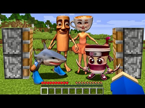 【イタリアンブレインロットを合体させた結果…⁉️】AI都市伝説を進化させるマインクラフト✨【マイクラ】ぽっぴんず