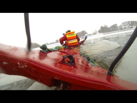 OSP KSRG Tuchów - ĆWICZENIA Z RATOWNICTWA LODOWEGO