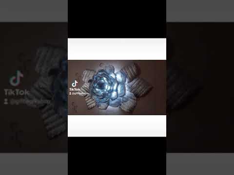 Супер что получилось из подложки. 'БРА' Роза. Своими руками.