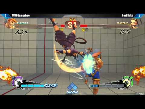 [EVO 2013 SSFIV AE Top 32] AVM Gamerbee (Adon) vs Hori Sako (Ibuki)